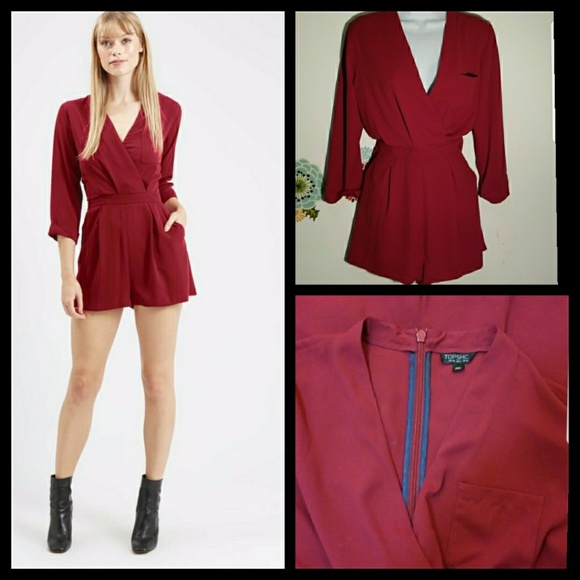 Topshop Dresses & Skirts - Top shop jumpsuit size 6